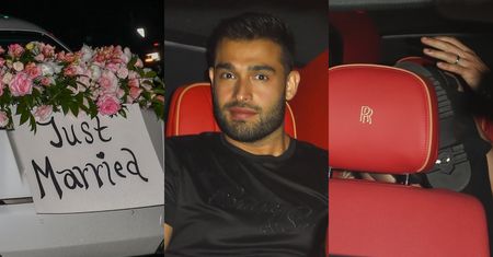 Britney Spears i Sam Asghari UCIEKAJĄ Z WŁASNEGO ŚLUBU, ukrywając się w limuzynie przed paparazzi (ZDJĘCIA)