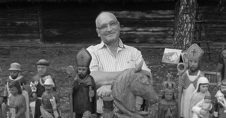 Zmarł Zbigniew Błaszczyk. Włocławski rzeźbiarz i artysta ludowy miał 71 lat