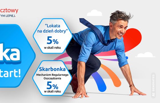 Bank Pocztowy reklamuje nową ofertę oszczędnościową