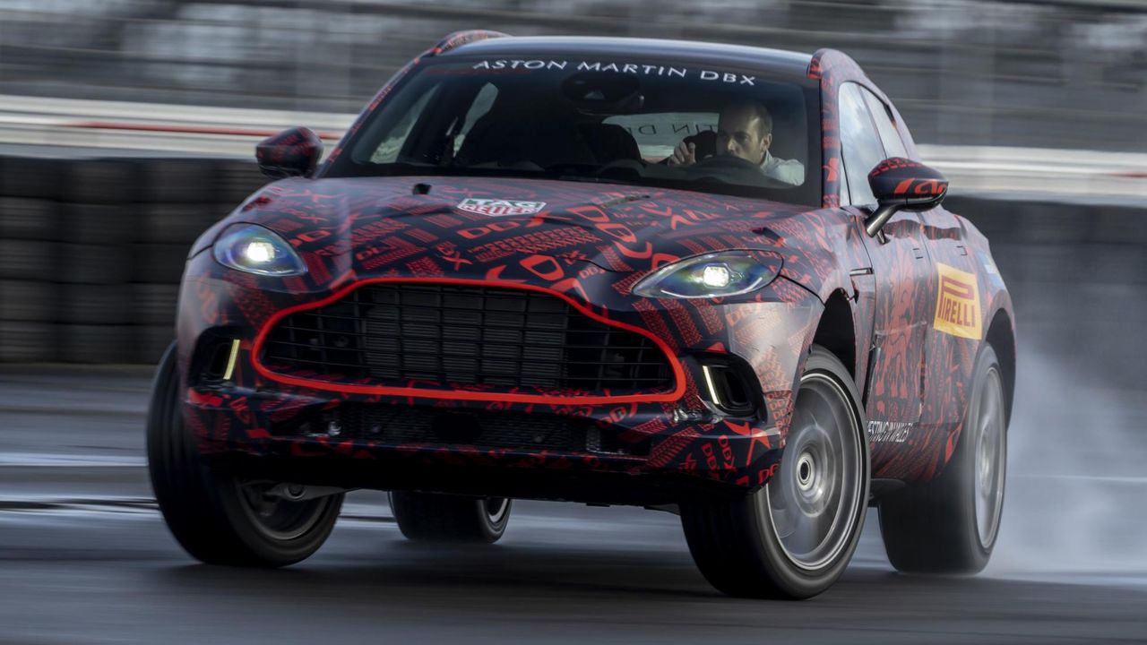 Aston Martin DBX w ostatniej fazie testów. Debiut jeszcze w tym roku