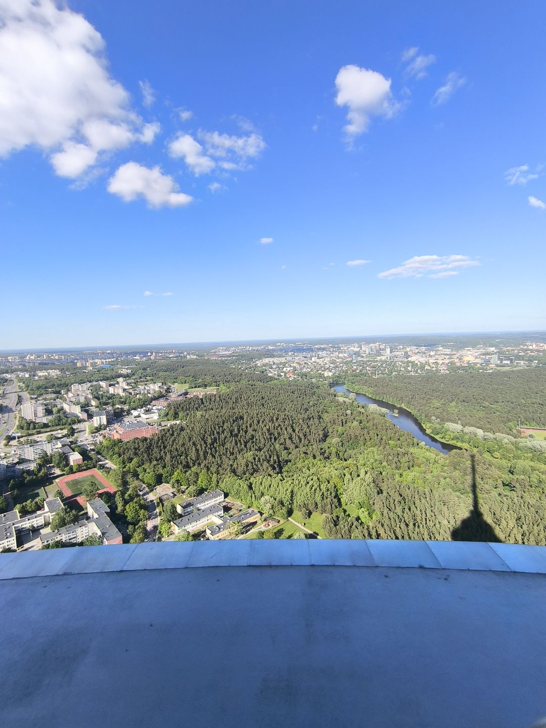Widok na Wilno

