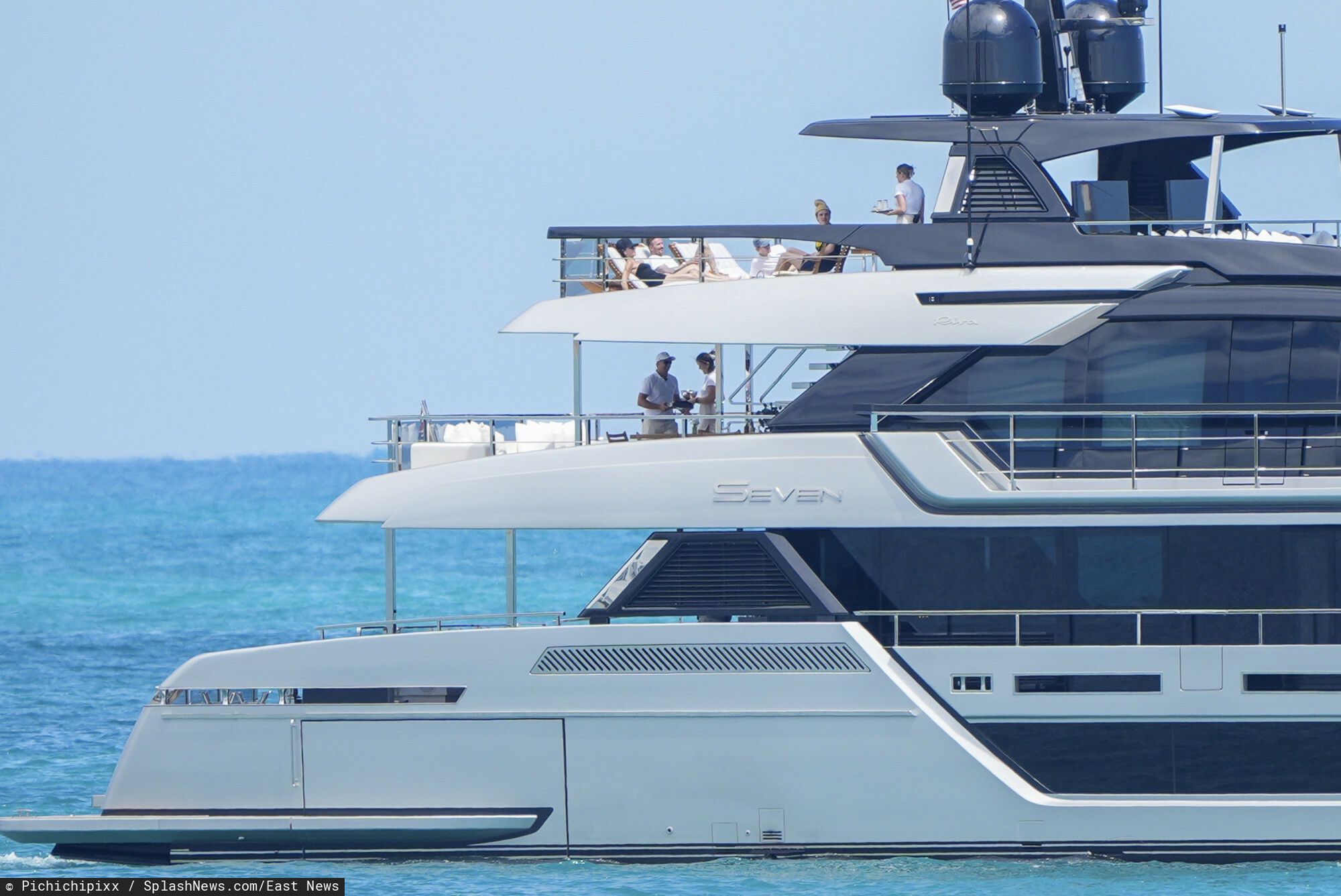 Beckhamowie wypoczywają na jachcie