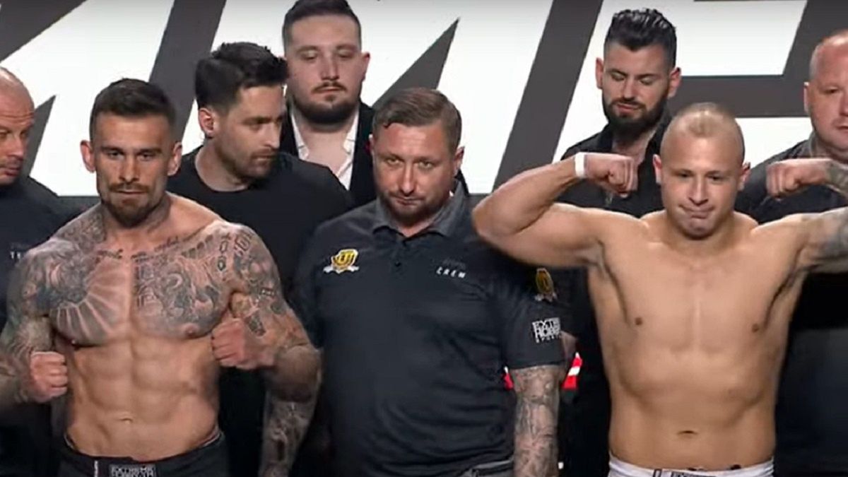 Arkadiusz Tańcula i Mateusz Murański