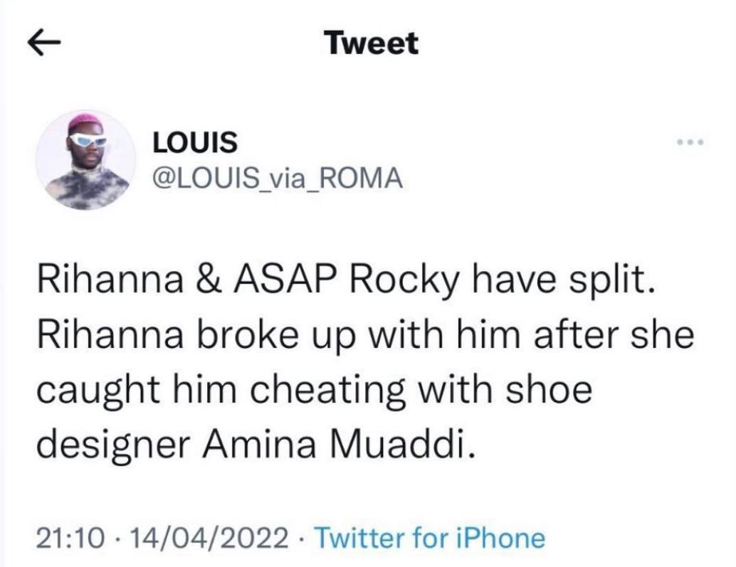 Rihanna rozstała się z ASAPem Rocky'm?!