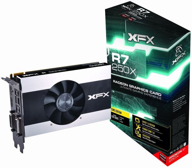 XFX Radeon R7 250X Ghost karta graficzna zdjęcie