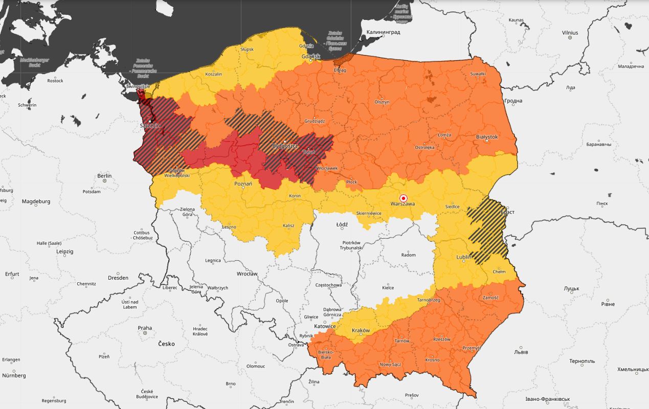 Ostrzeżenia meteorologiczne 