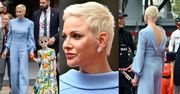 Szykowna księżna Monako wraca do formy na wyścigu Formuły 1 (ZDJĘCIA)