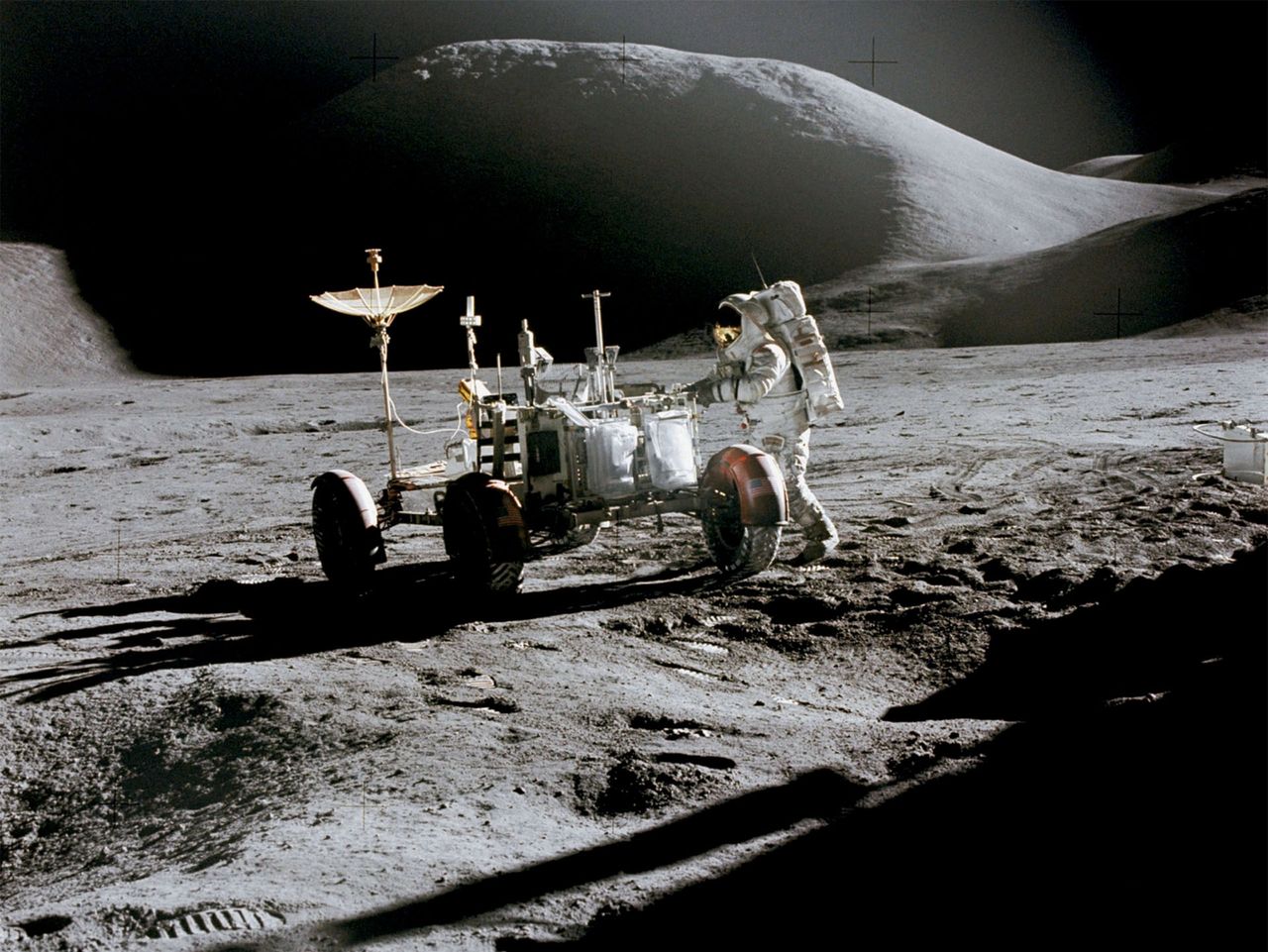 Minęło 50 lat od misji Apollo 15. Oto pierwszy łazik księżycowy na historycznych zdjęciach