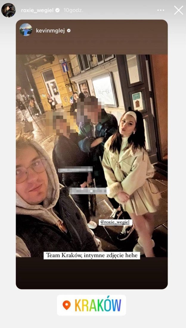 Kevin Mglej pokazał "intymne zdjęcie", a Roksana Węgiel szybko wrzuciła je na swój profil. Fajna parka? (FOTO)