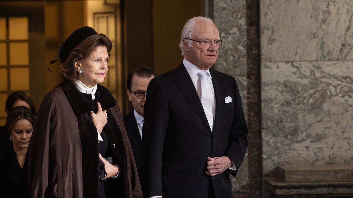 Królowa Sylwia i Karol XVI Gustaw