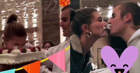 Justin Bieber świętuje 22. urodziny żony brudząc jej twarz tortem (FOTO)