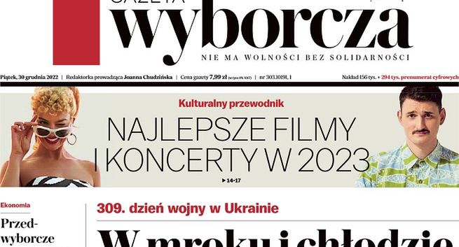 „Gazeta Wyborcza” i „Puls Biznesu” drożeją o złotówkę