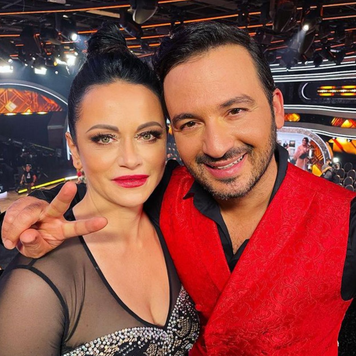 Izabela Małysz i Stefano Terrazzino
