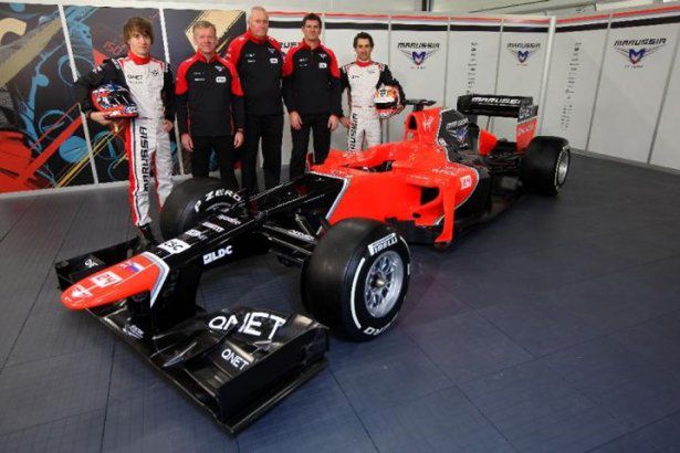 Marussia MR01 - lepiej późno niż wcale