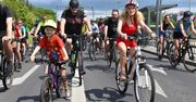 Gorzów jest wielki! Rowerzyści w barwach miasta już świętowali jego urodziny. "Sznur" rowerów nie miał końca