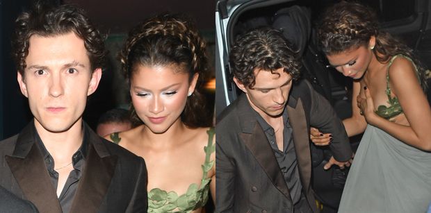 Tom Holland i Zendaya w drodze na afterparty po premierze "Odysei". Małżeństwo im służy? (ZDJĘCIA)