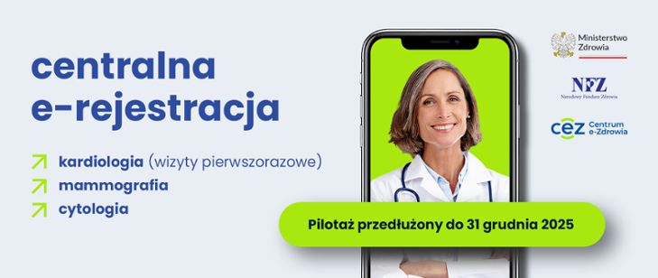 E-rejestracja w pilotażu do końca 2025