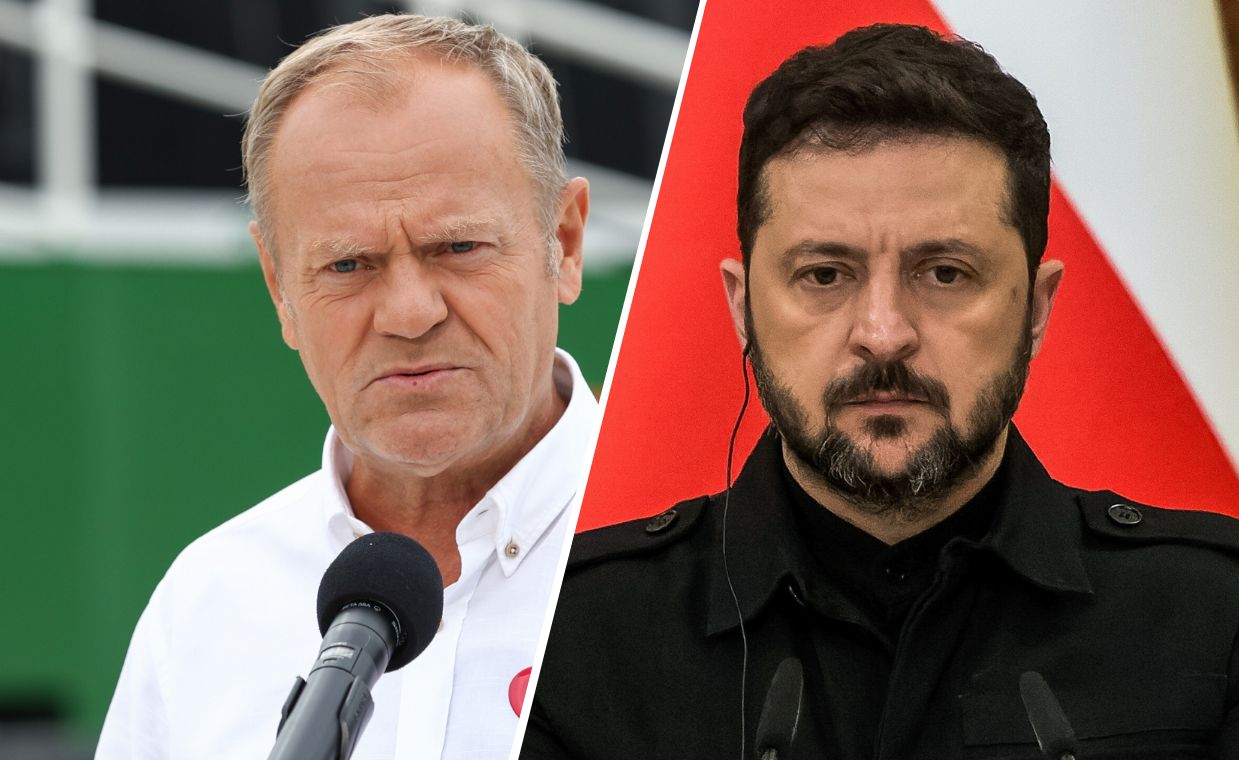 Ultimatum Trumpa. Zełenski rozmawiał z Tuskiem