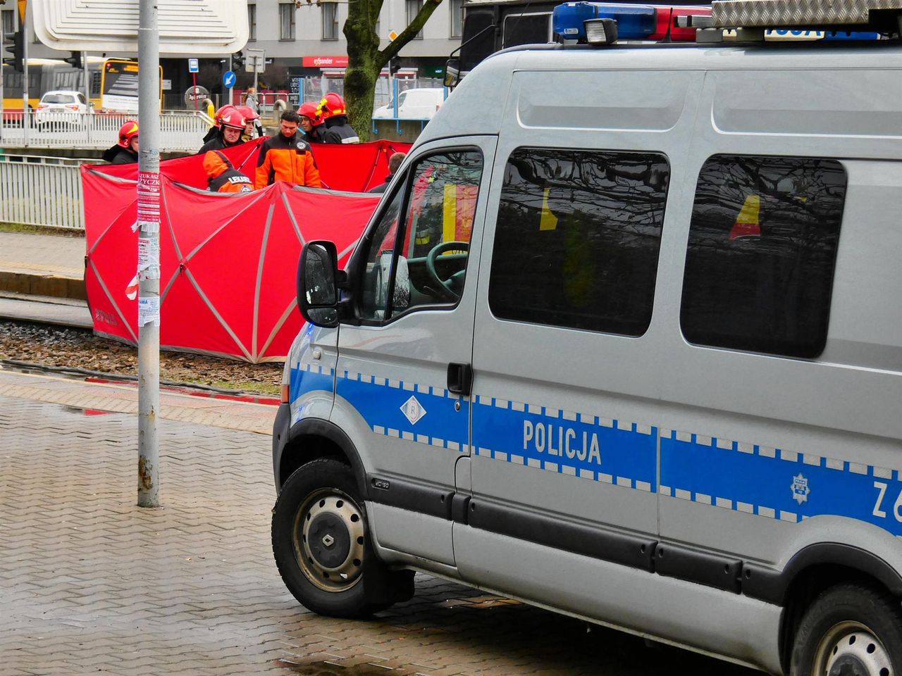 Warszawa. Tragedia w centrum. Tramwaj przejechał kobietę