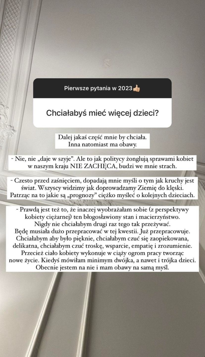 Maffashion o posiadaniu większego potomstwa: "Kiedyś mówiłam MINIMUM dwójka, a nawet trójka. Obecnie JESTEM NA NIE"