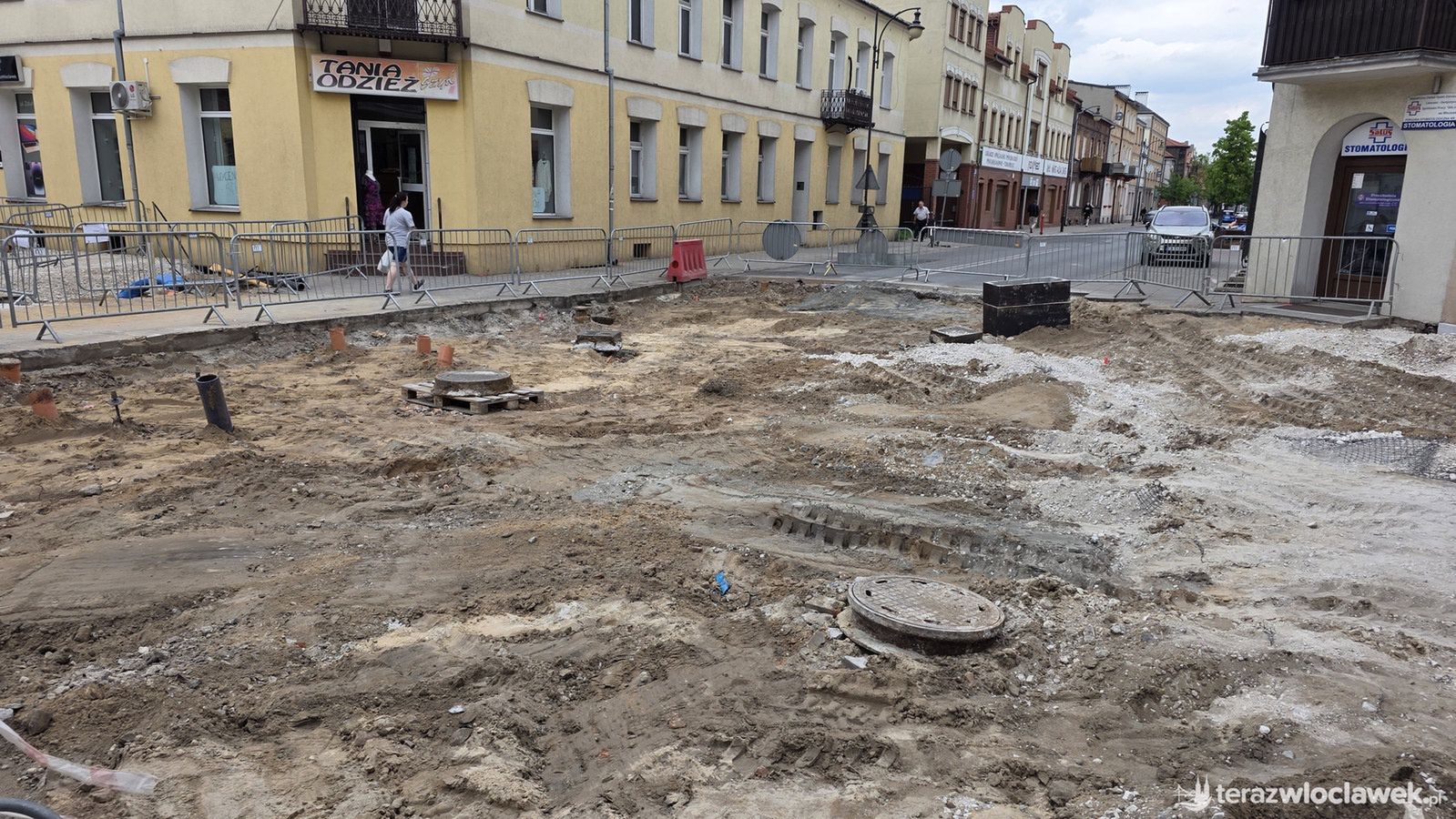 Zielone tereny Śródmieścia miasta Włocławek 07-05-2026