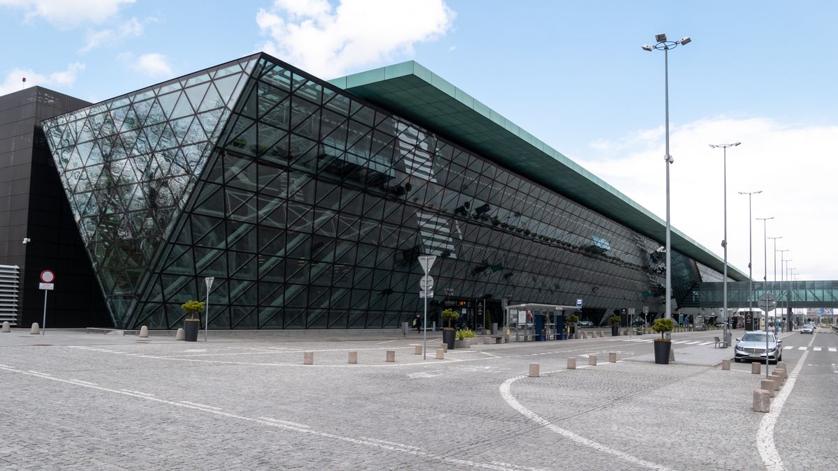 Zaskakująco sytuacja miała miejsce na lotnisku w Krakowie 