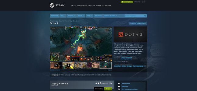 "DOTA 2" kusi na Steamie już wyłącznie dwoma zwiastunami i faktycznymi zrzutami ekranu