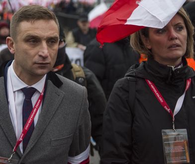 Marsz Bąkiewicza do polityki? Nie chcą go narodowcy, chce Solidarna Polska