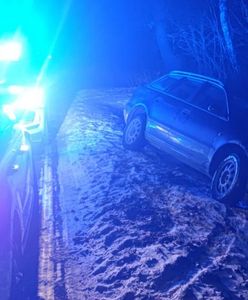 Miał 3 promile, zjechał audi do rowu, kierował bez uprawnień. "Nie wiem, co mnie podkusiło"