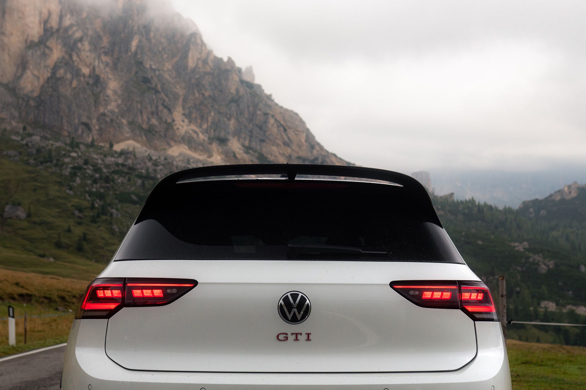 Gran turismo: Volkswagen Golf GTI Clubsport i R w Alpach