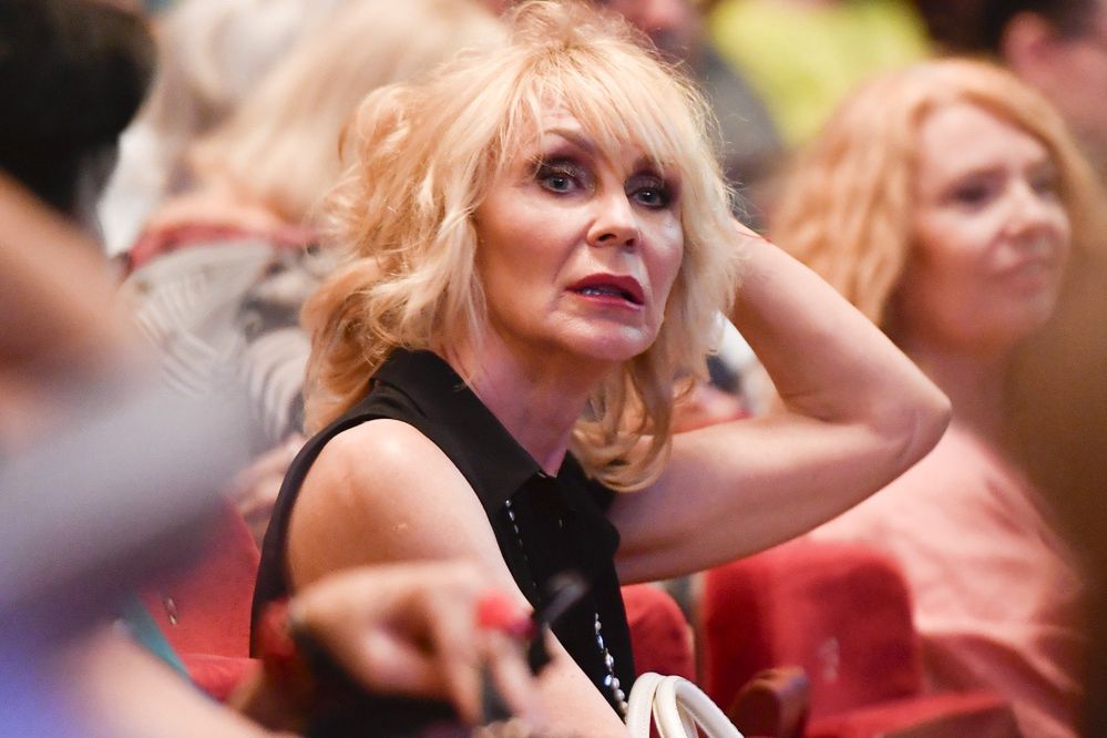 Beata Ścibakówna cała w prześwitach