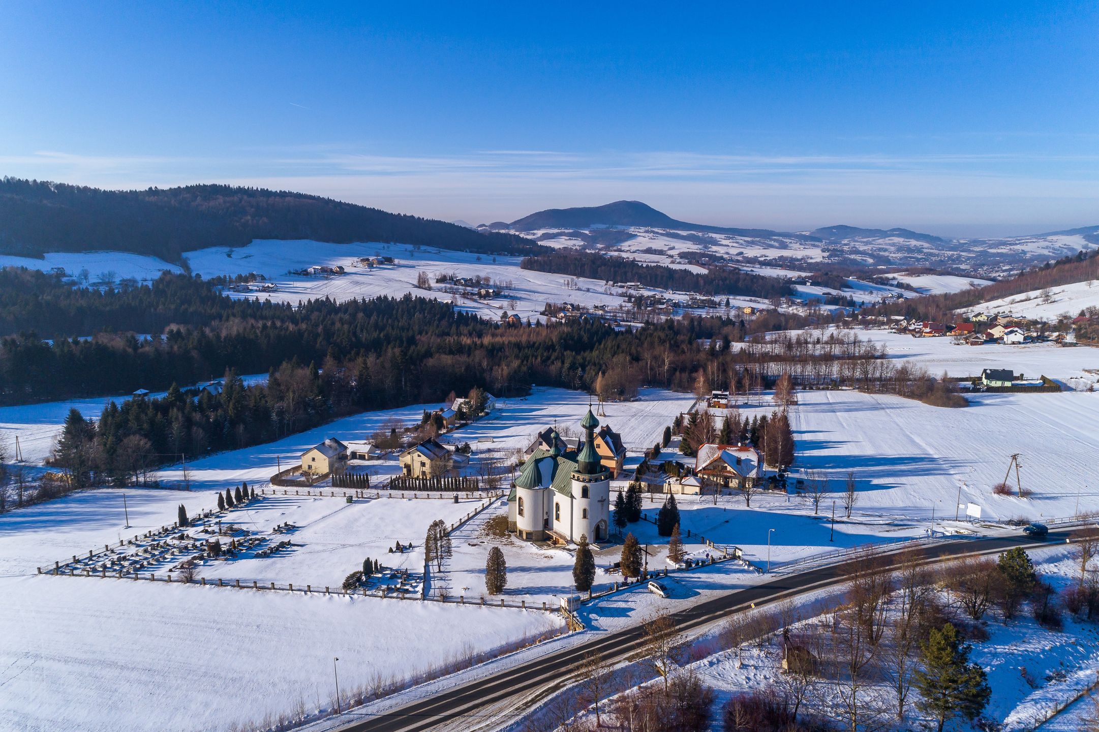 Beskid Niski zimą, zdjęcie ilustracyjne