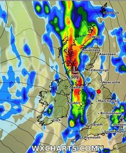 Sztorm Margot rusza na Wielką Brytanię. Nie będzie przyjemnie