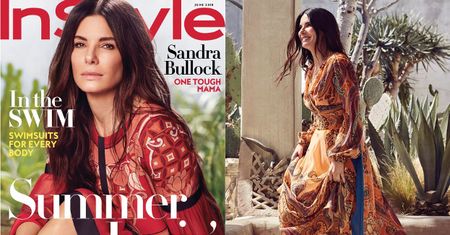 53-letnia Sandra Bullock pozdrawia z nowej okładki