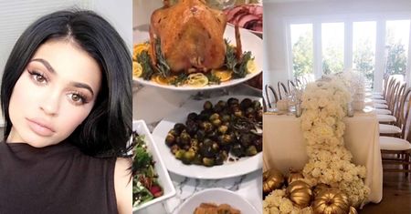 Kylie Jenner zaprosiła rodzinę na Święto Dziękczynienia. Co podała?
