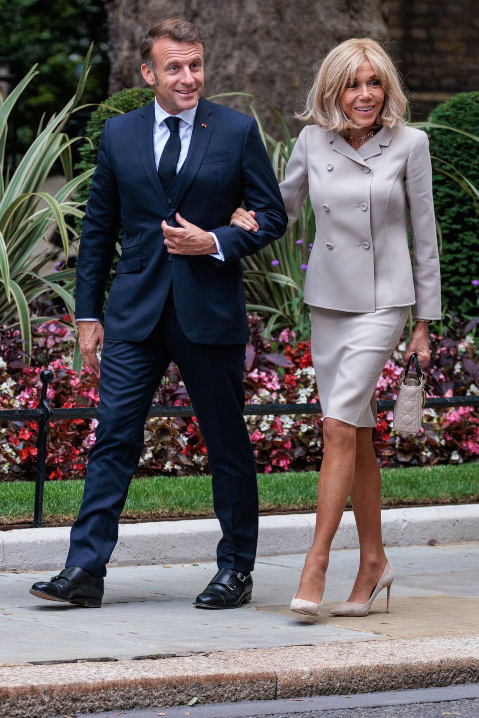Emmanuel Macron i Brigitte Macron