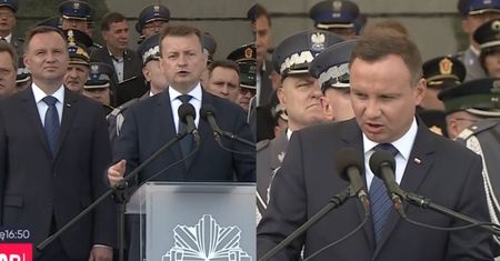 Duda milczy o reformie sądownictwa, a Błaszczak oskarża: "Opozycja chce odebrać prawa innym!"