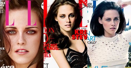 Stewart na trzech okładkach "Elle"! (FOTO)