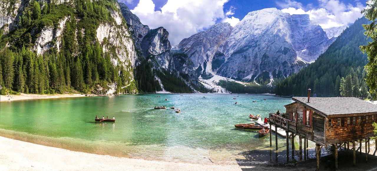 Lago di Braies to najmodniejsze jezioro w Południowym Tyrolu