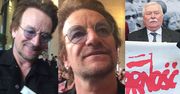 Bono pozdrawia Lecha Wałęsę! "To wielki człowiek. Ciągle potrzebujemy solidarności na świecie!"