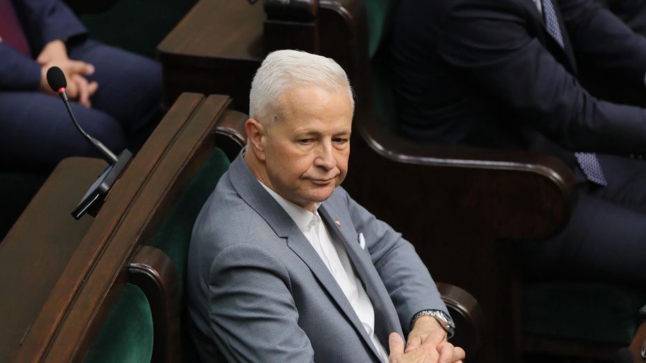 Apoloniusz Tajner zadebiutował w ławach poselskich.