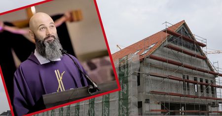 Odpędzał demona salcesonem. Teraz ksiądz buduje pensjonat za 40 milionów