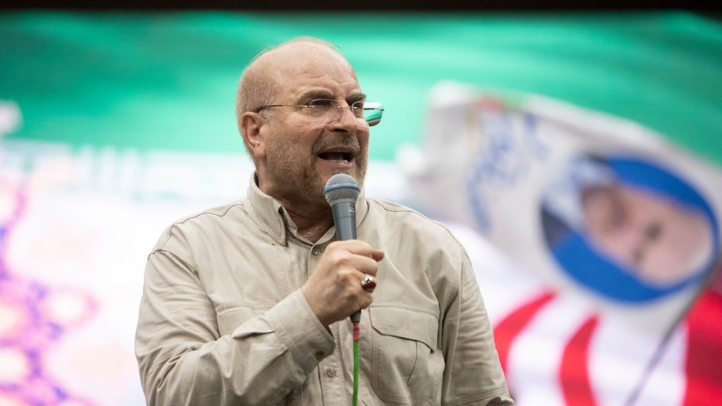 Mohammad Bagher Ghalibaf, przewodniczący parlamentu Iranu
