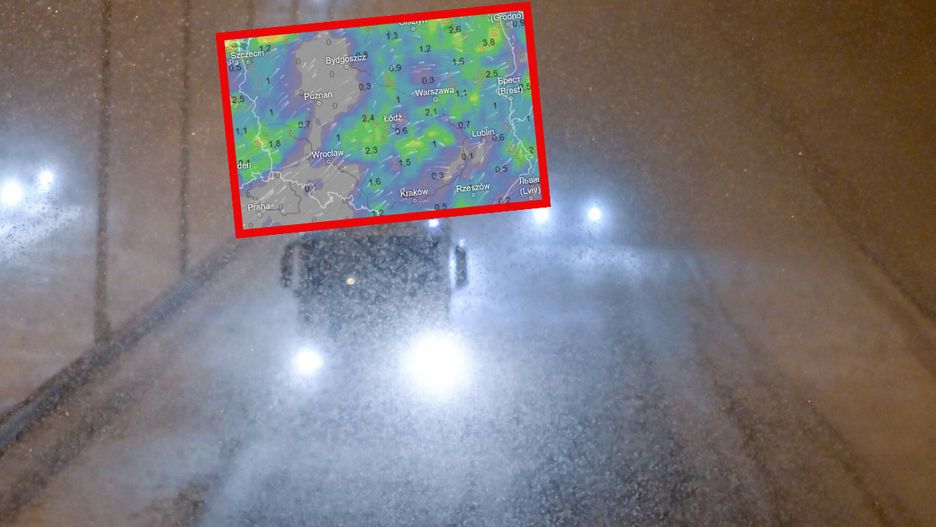 Pogoda się załamie. Na mapach widać śnieg