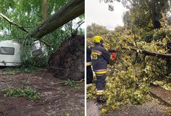 Ewakuacje, zaginieni i strażak rażony piorunem. Trudna sytuacja po burzach