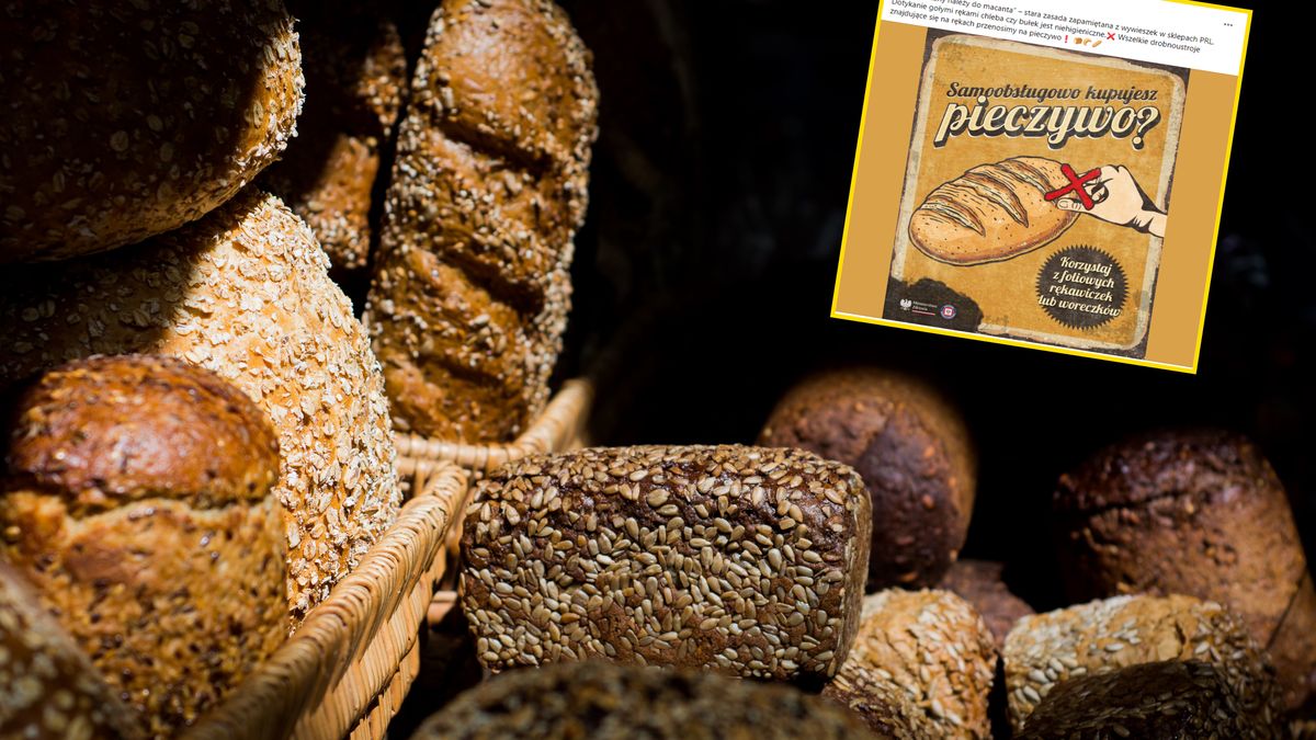 GIS odniósł się do problemu dotykania pieczywa przez klientów 