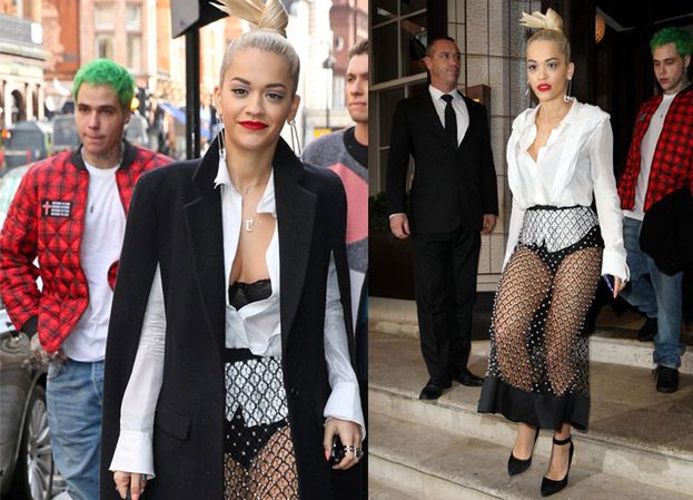 Rita Ora pokazała MAJTKI (ZDJĘCIA)