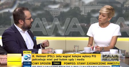 Ostre spięcie na wizji. Wiceminister do Werner: "Pani pyta poważnie?"