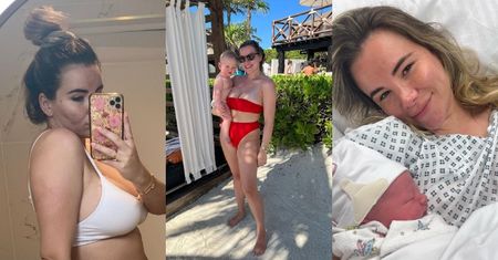 Brytyjska influencerka pokazuje, jak wygląda jej ciało PO PORODZIE: "Mam dość oglądania dziewczyn z sześciopakiem" (ZDJĘCIA)