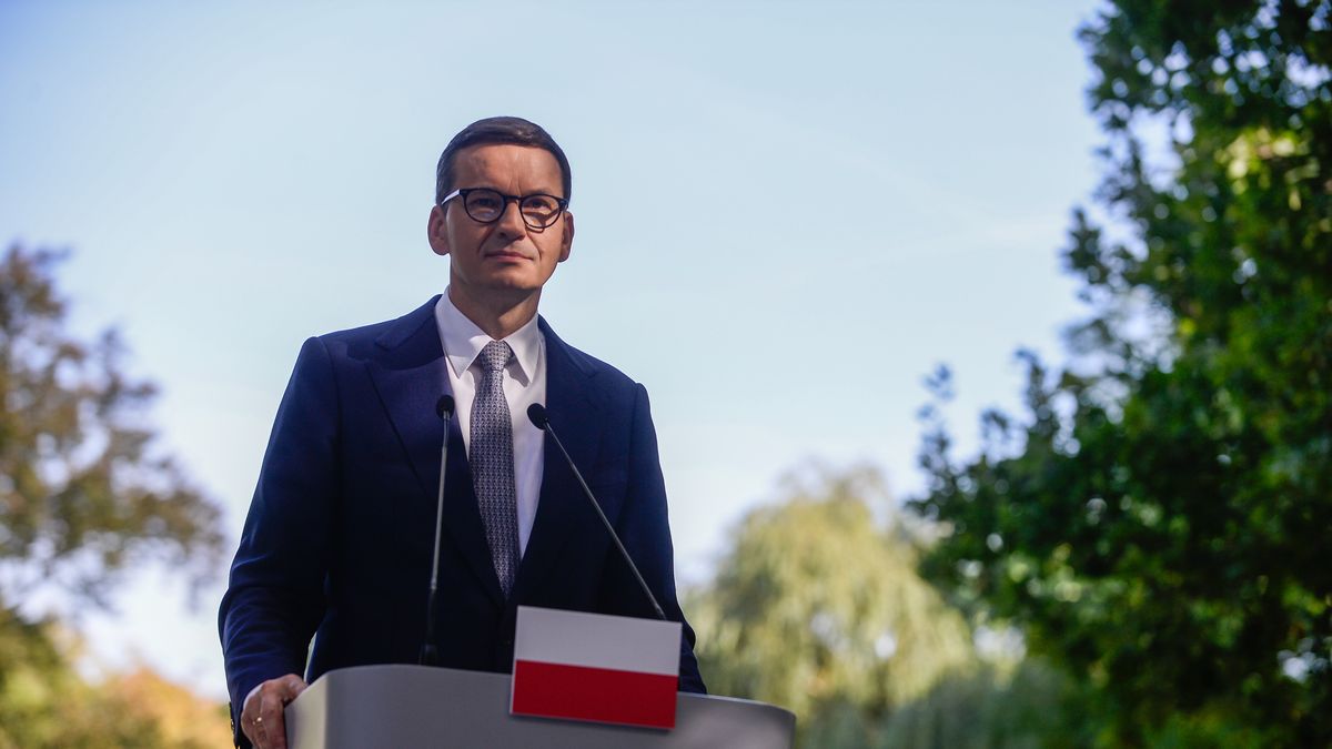 Premier Mateusz Morawiecki 